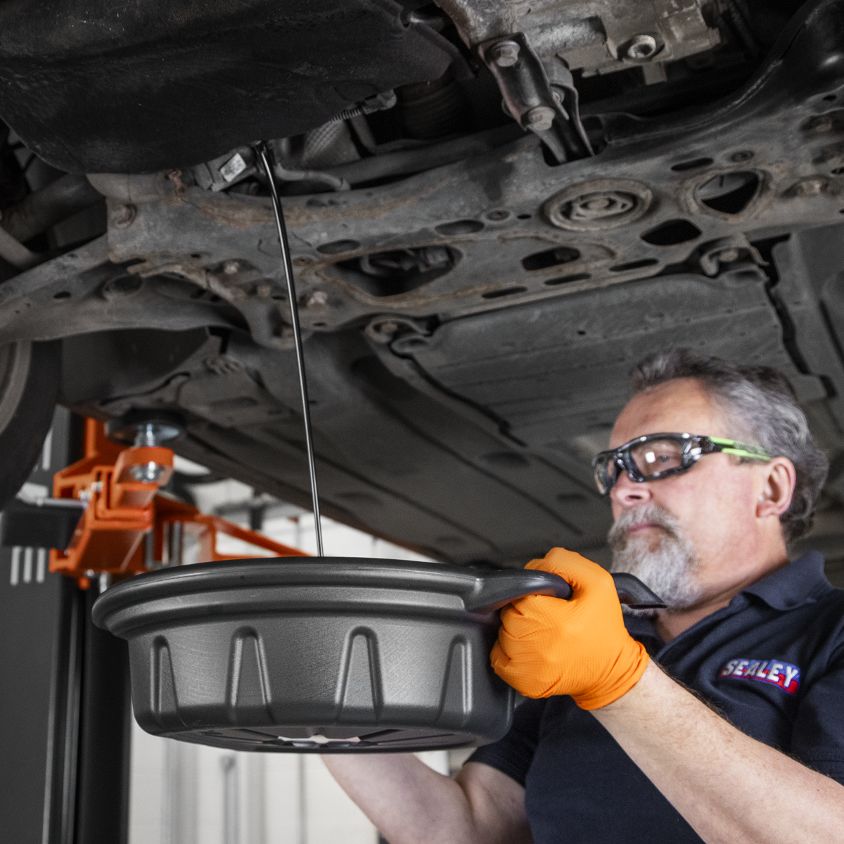 Sealey DRP02 Oil Drain Pan 7.6L