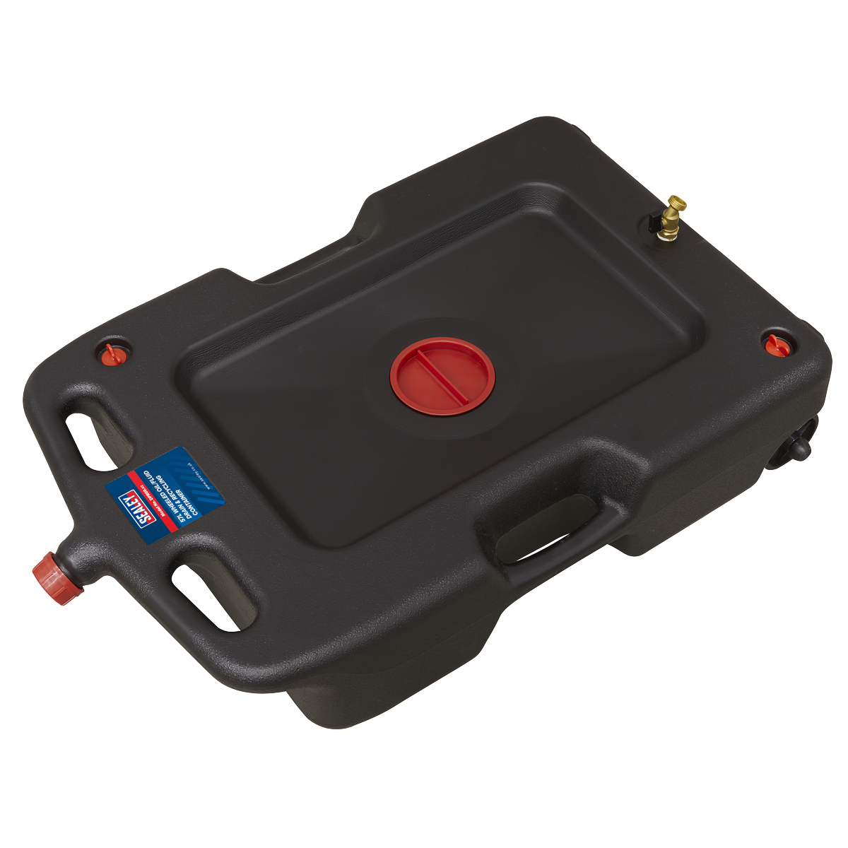 Sealey DRP09 Oil/Fluid Drain & Recycling Container with Wheels 57L