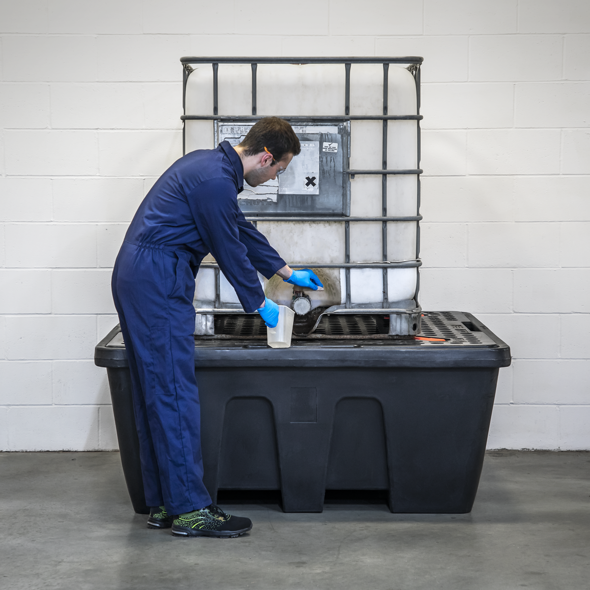 Sealey DRP24 IBC Bund/Spill Pallet 1660 x 1670 x 710mm