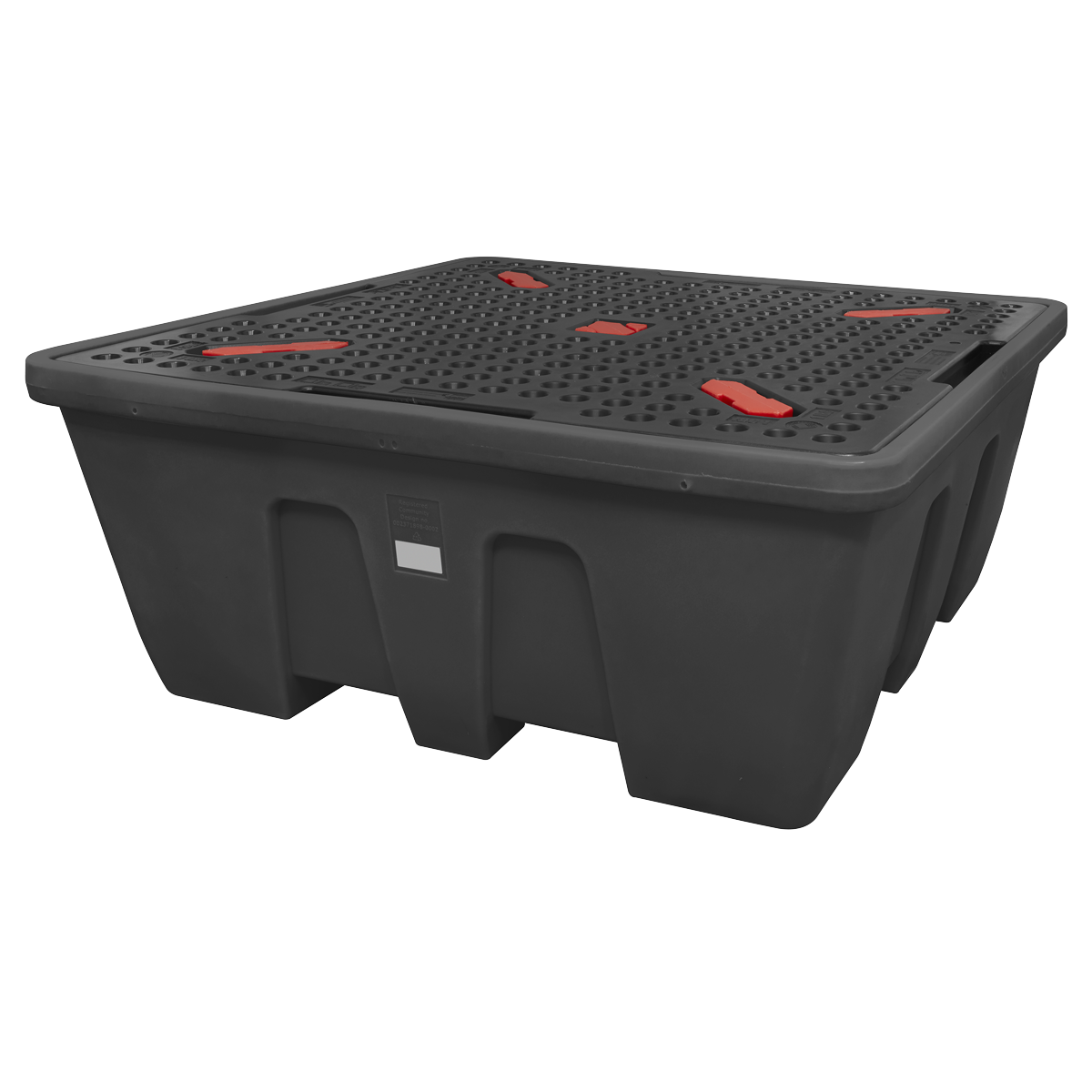 Sealey DRP24 IBC Bund/Spill Pallet 1660 x 1670 x 710mm