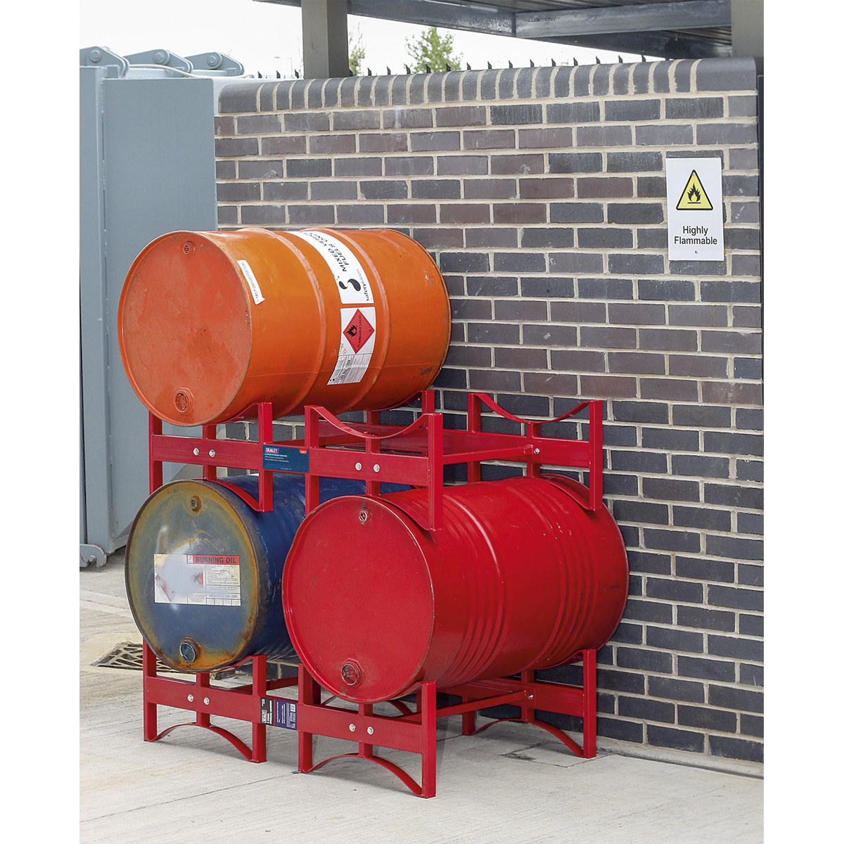 Sealey DRP34 2 Drum Storage Racking