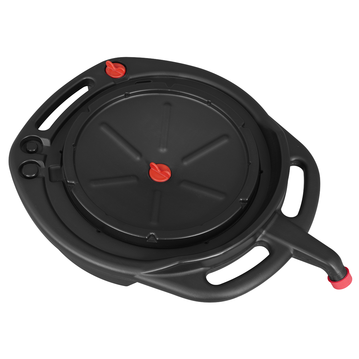 Sealey DRP38 Oil/Fluid Drain Pan & Recycling Container 8L