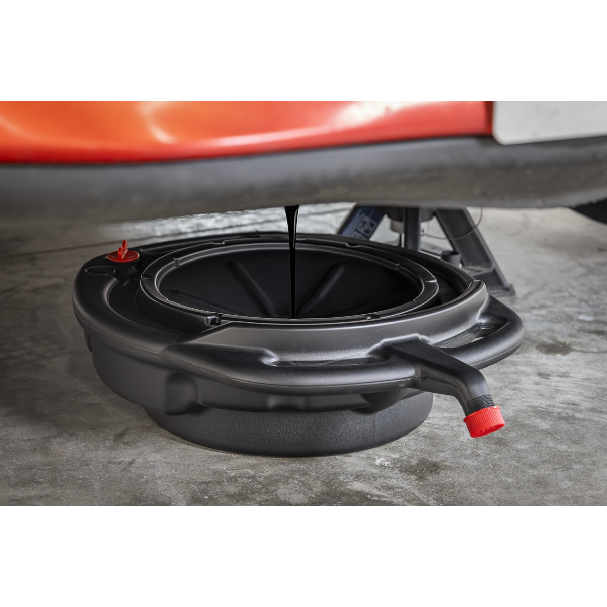Sealey DRP39 Oil/Fluid Drain Pan & Recycling Container 11L