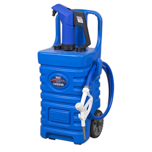 Sealey DT55BCOMBO1 Mobile Dispensing Tank with AdBlue® Pump 55L - Blue