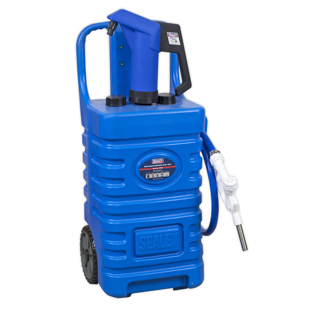 Sealey DT55BCOMBO1 Mobile Dispensing Tank with AdBlue® Pump 55L - Blue