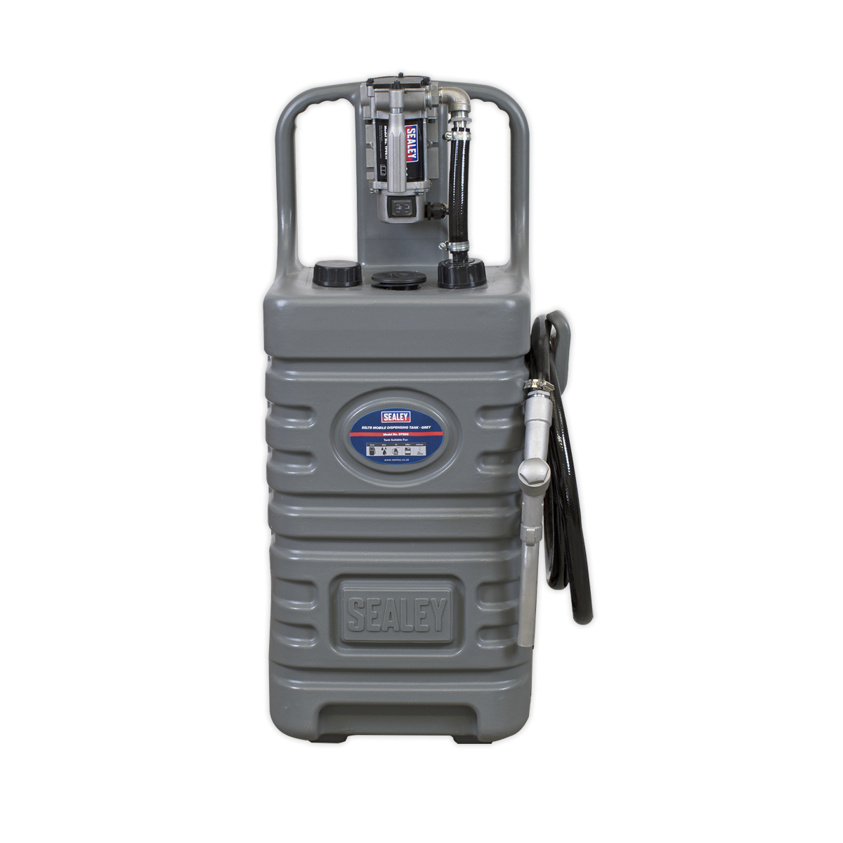 Sealey DT55GCOMBO1 Mobile Dispensing Tank with Diesel Pump 55L - Grey