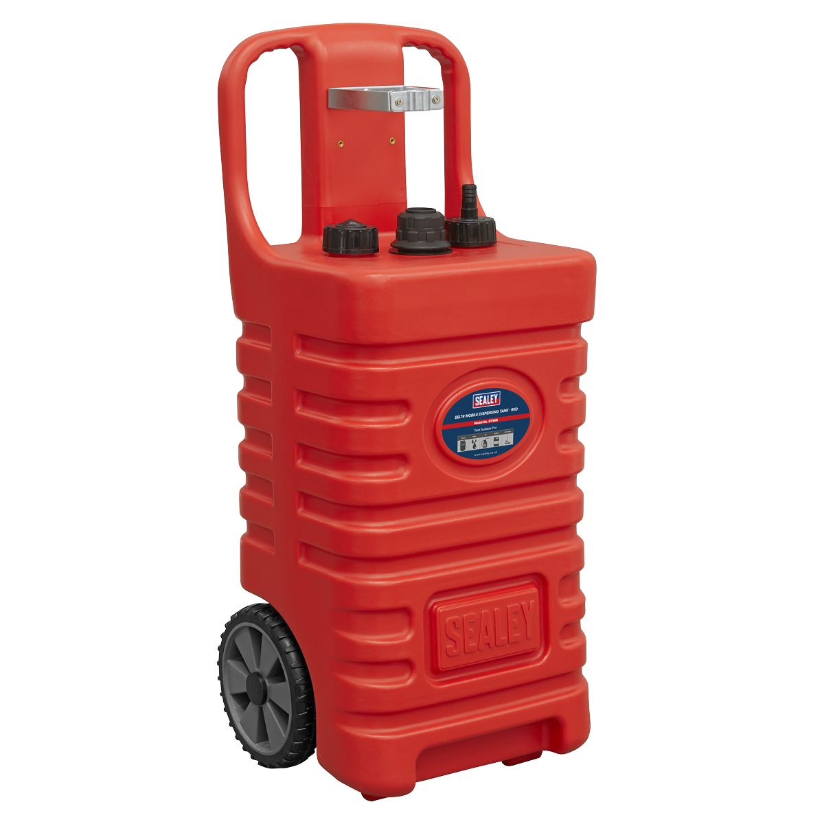 Sealey DT55R Mobile Dispensing Tank 55L - Red