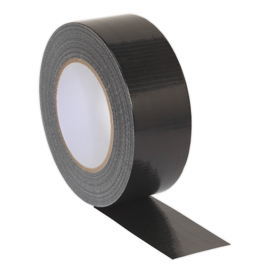 Sealey DTB Duct Tape 48mm x 50m - Black