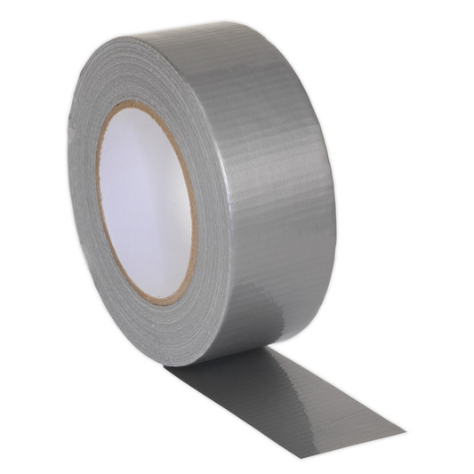 Sealey DTS Duct Tape 48mm x 50m - Silver