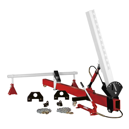 Sealey DZRE21 Body & Chassis/Frame Straightener Kit with Variable Upright