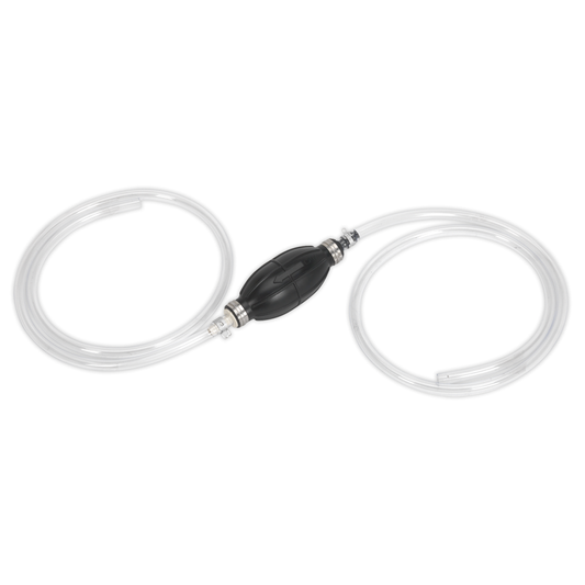 Sealey EC96 Emergency Fuel Transfer Syphon Pump for Petrol/Diesel/Water/Low Viscosity Fluids with 2m Hose