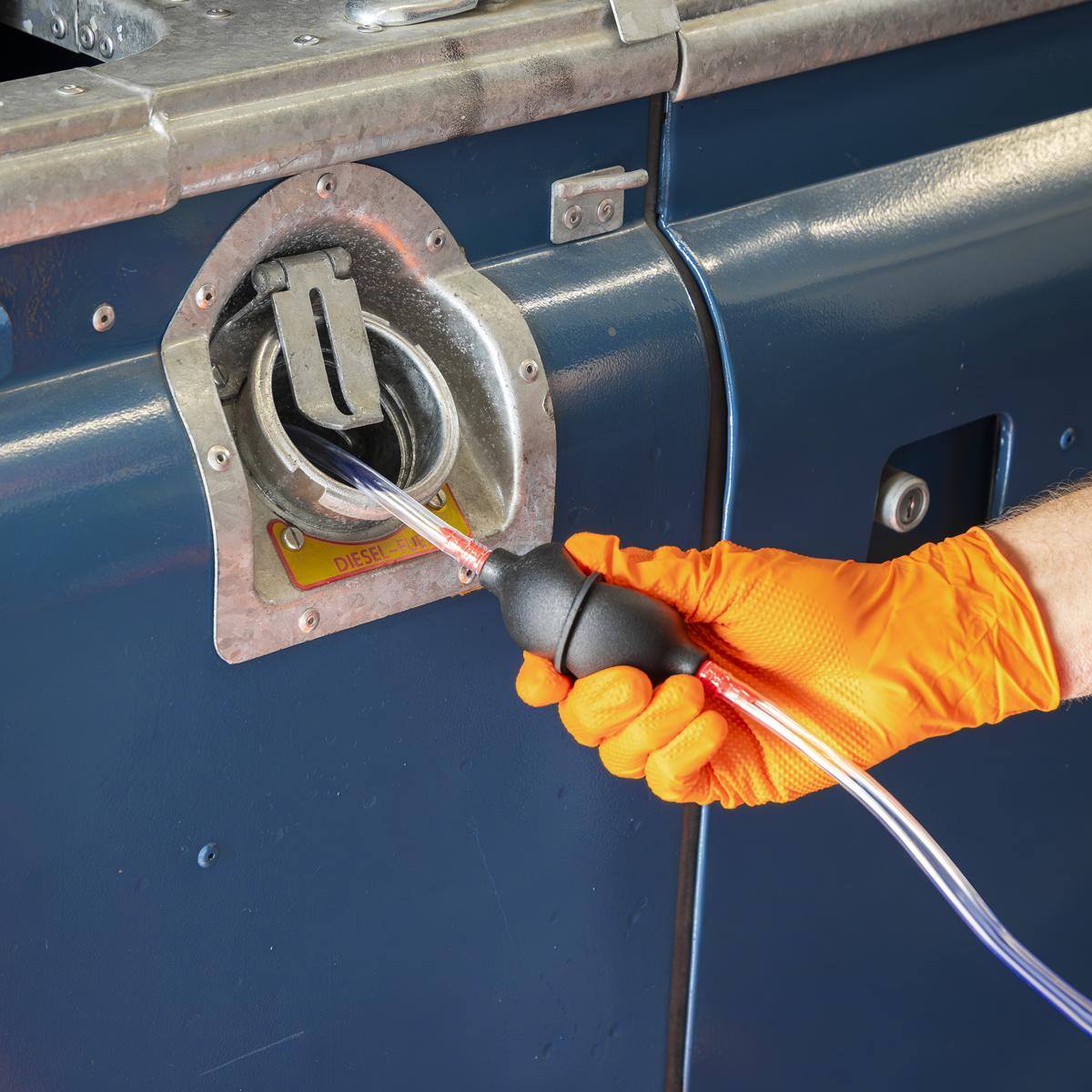 Sealey EC97 Emergency Fuel Transfer Syphon Pump for Petrol/Diesel/Water/Low Viscosity Fluids 2m Hose