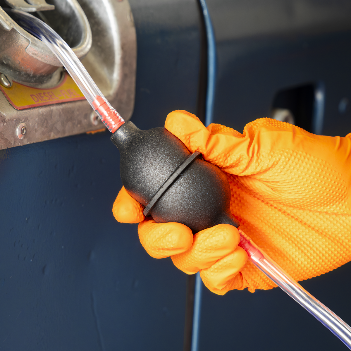 Sealey EC97 Emergency Fuel Transfer Syphon Pump for Petrol/Diesel/Water/Low Viscosity Fluids 2m Hose