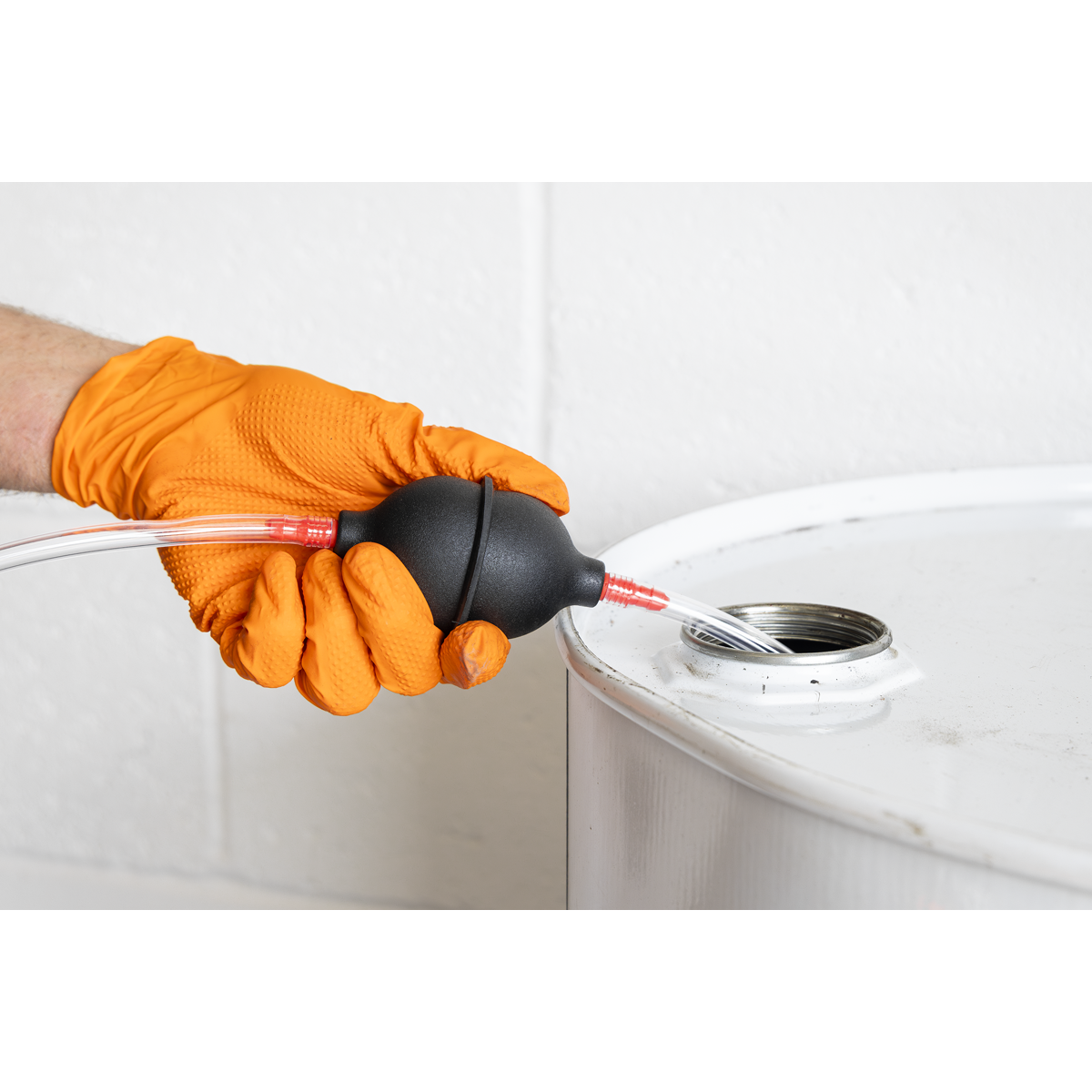 Sealey EC97 Emergency Fuel Transfer Syphon Pump for Petrol/Diesel/Water/Low Viscosity Fluids 2m Hose