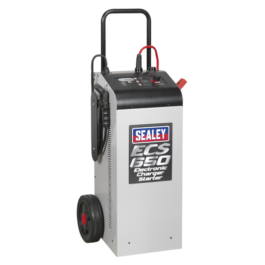 Sealey ECS650 12/24V Electronic Charger Maintainer/Starter 100/650A