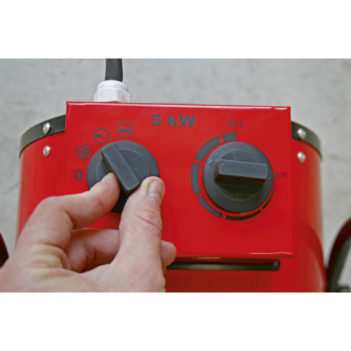 Sealey EH5001 Industrial Fan Heater 5kW/400V