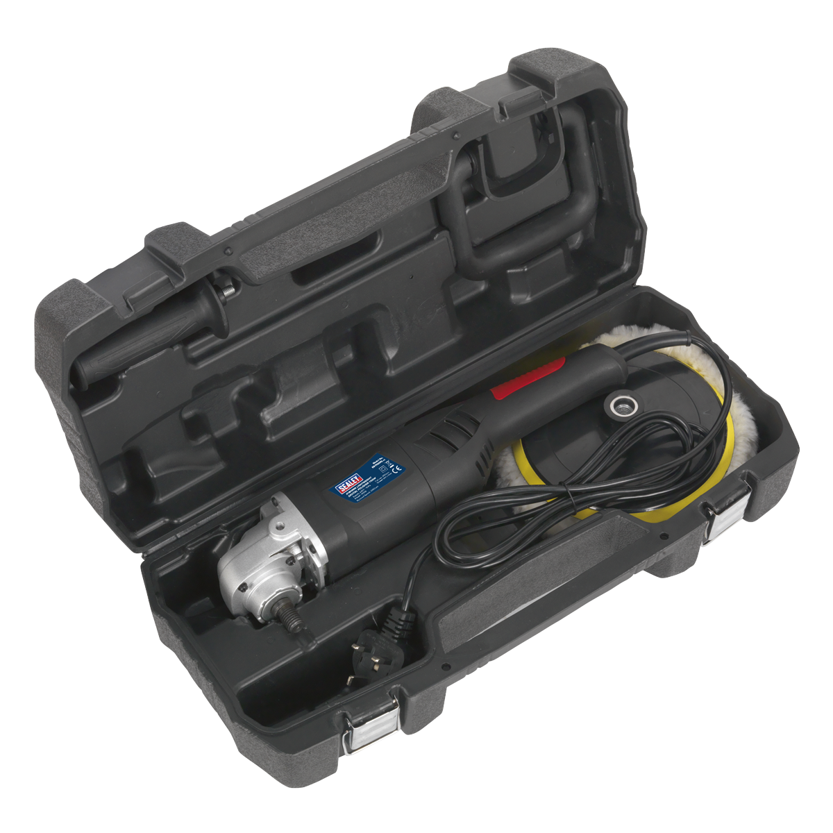 Sealey ER1700PD 180mm Lightweight Variable Speed Digital Rotary Polisher 1100W/230V