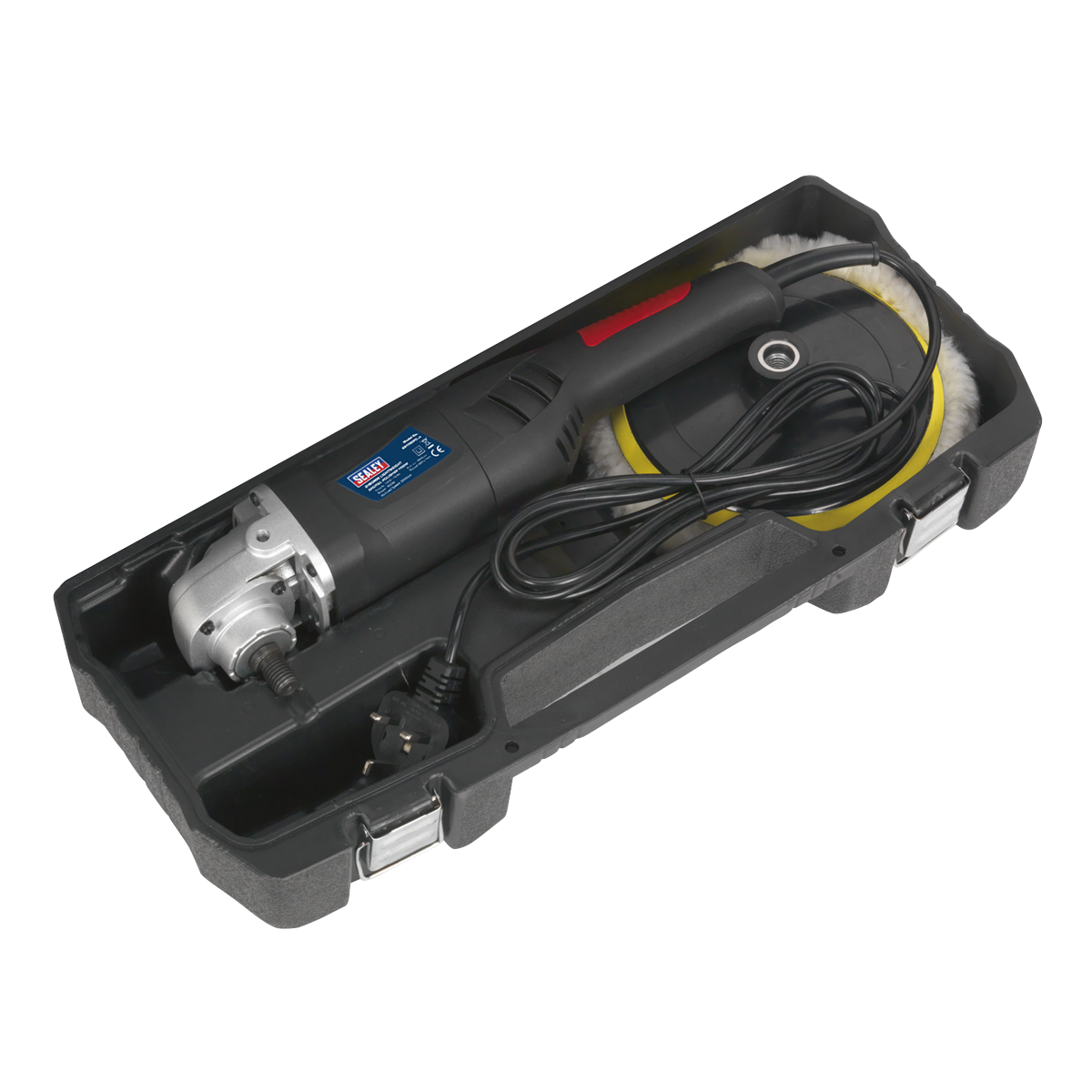 Sealey ER1700PD 180mm Lightweight Variable Speed Digital Rotary Polisher 1100W/230V