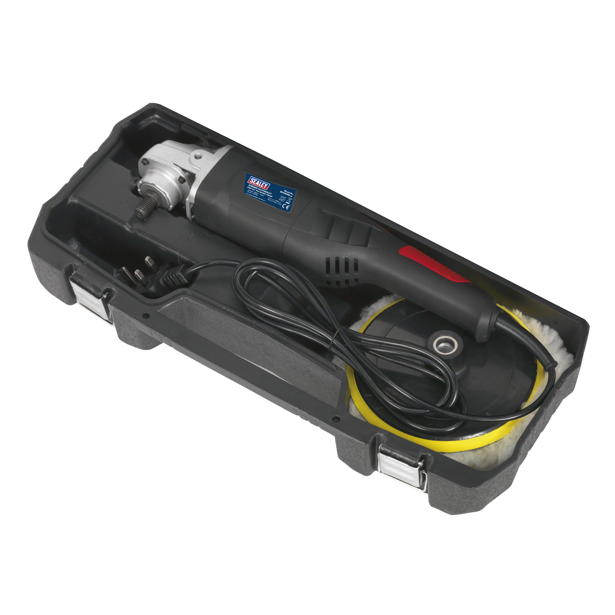 Sealey ER1700PD 180mm Lightweight Variable Speed Digital Rotary Polisher 1100W/230V