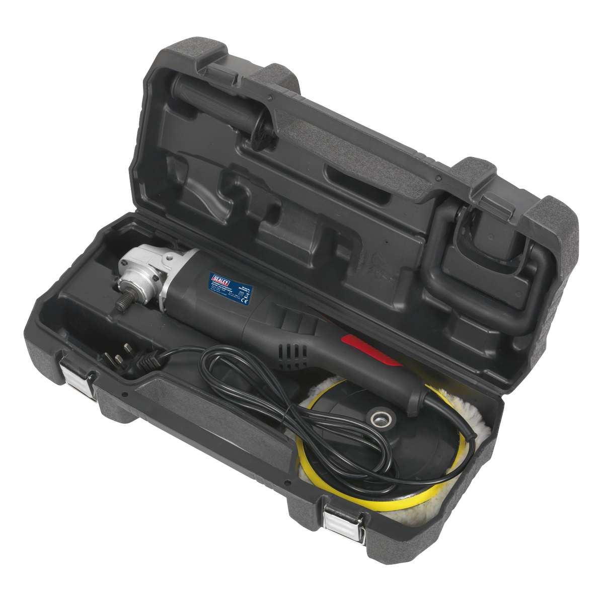 Sealey ER1700PD 180mm Lightweight Variable Speed Digital Rotary Polisher 1100W/230V