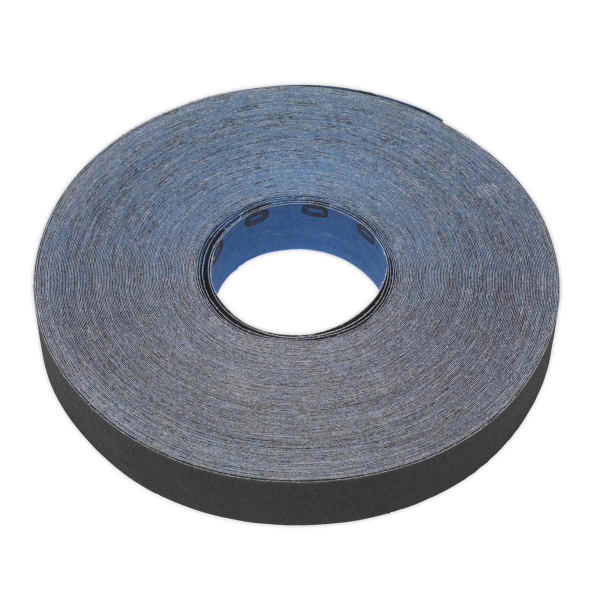 Sealey ER2525120 Emery Roll 120Grit 25mm x 25m - Blue Twill
