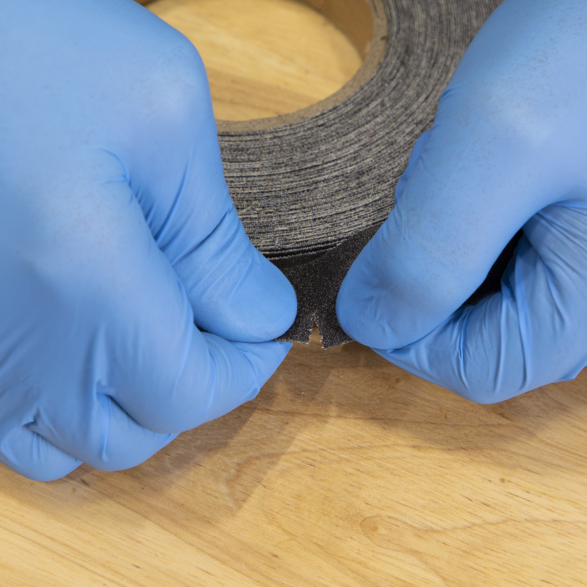 Sealey ER252580 Emery Roll 80Grit 25mm x 25m - Blue Twill