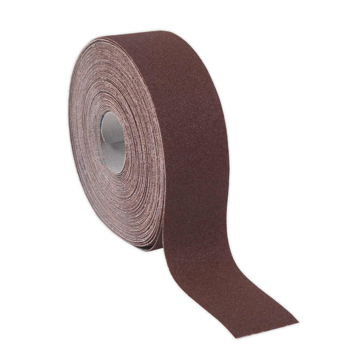 Sealey ERB5050120 Emery Roll 120Grit 50mm x 50m - Brown