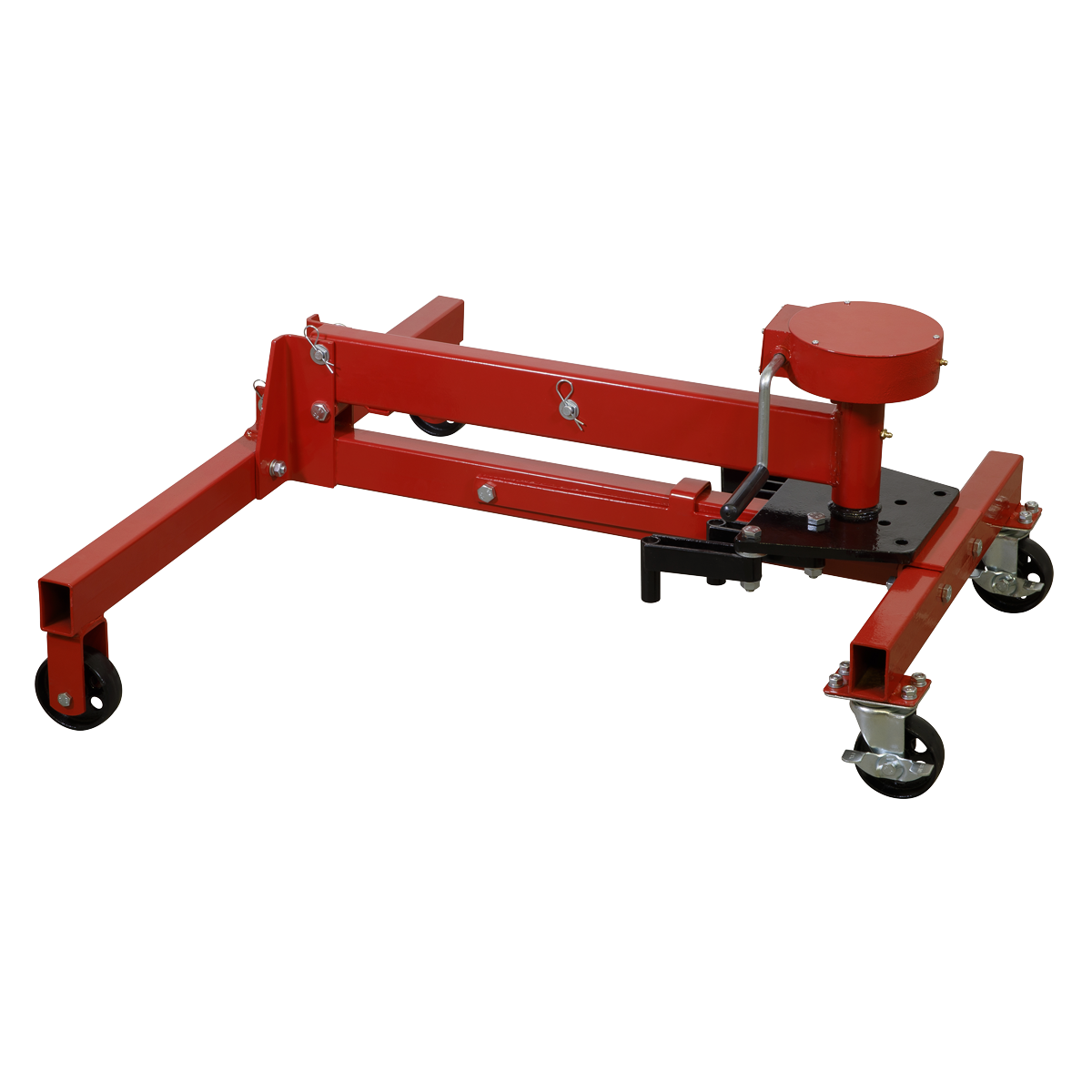 Sealey ES480D Folding 360º Rotating Engine Stand with Geared Handle Drive 450kg Capacity