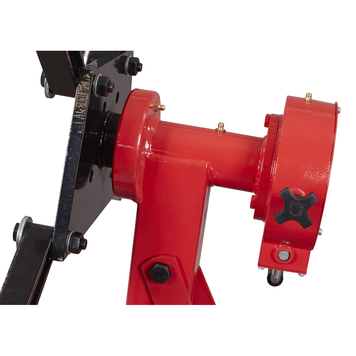 Sealey ES680D Folding 360º Rotating Engine Stand with Geared Handle Drive 680kg Capacity