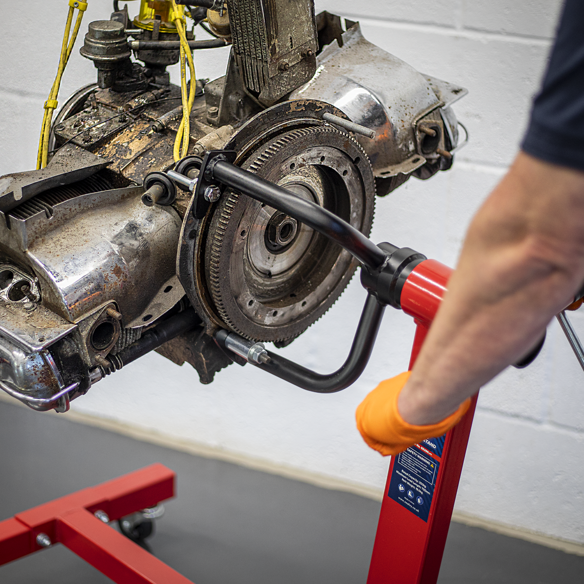 Sealey ESA01 Bench/Engine Stand Adaptor for VW/Porsche Air Cooled Engines