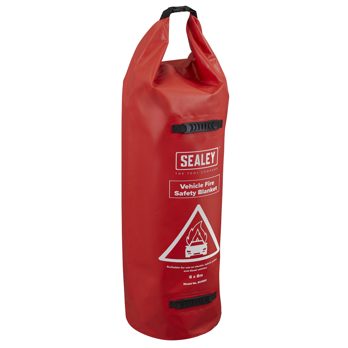 Sealey EV1000 Vehicle Fire Safety Blanket - PU Coated 6 x 8m