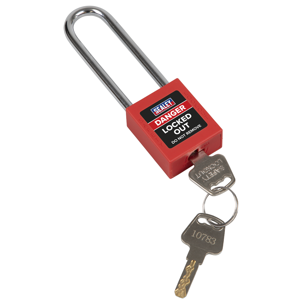 Sealey EV12 Long Shackle Safety Lockout Padlock
