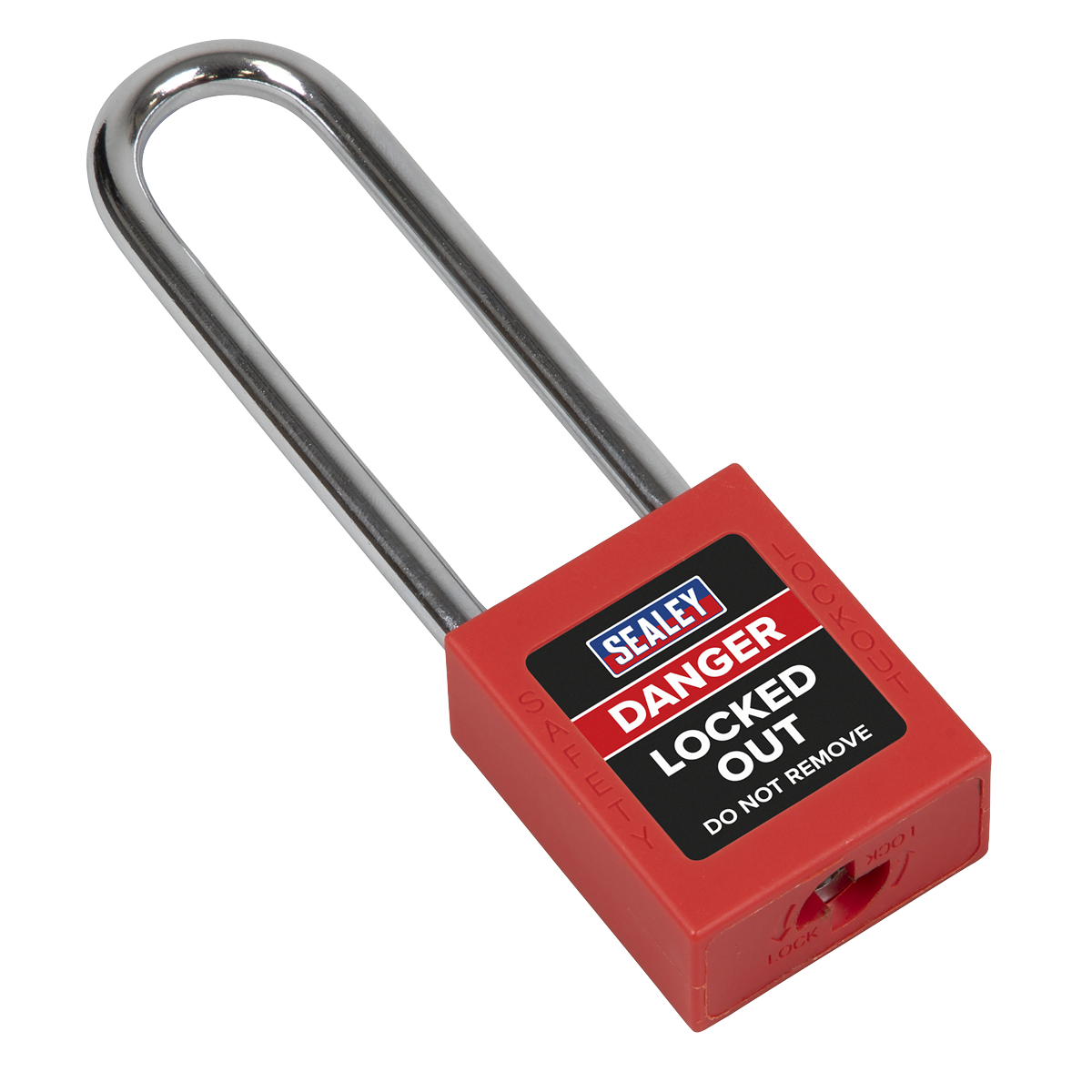 Sealey EV12 Long Shackle Safety Lockout Padlock