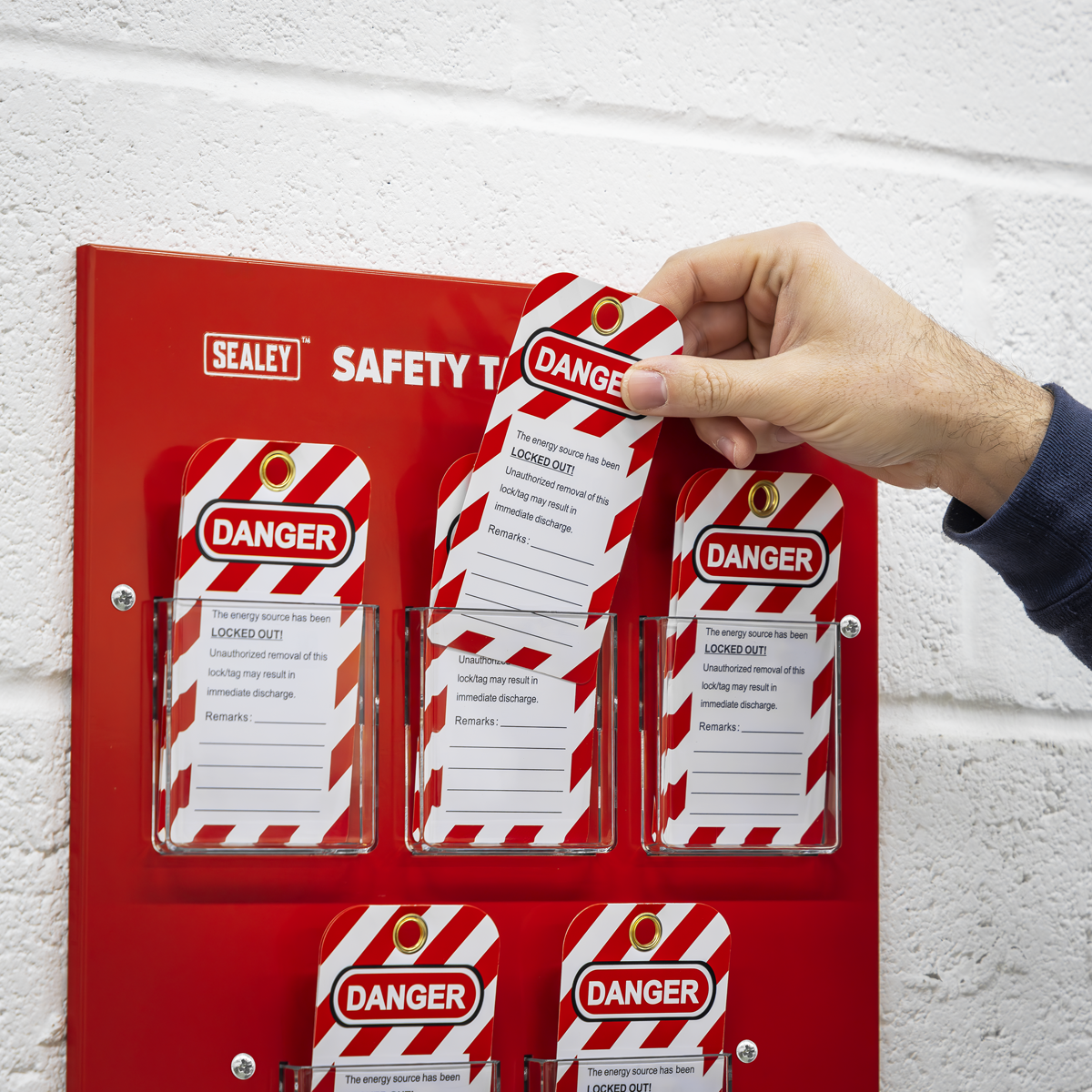 Sealey EV15 Safety Tag Station