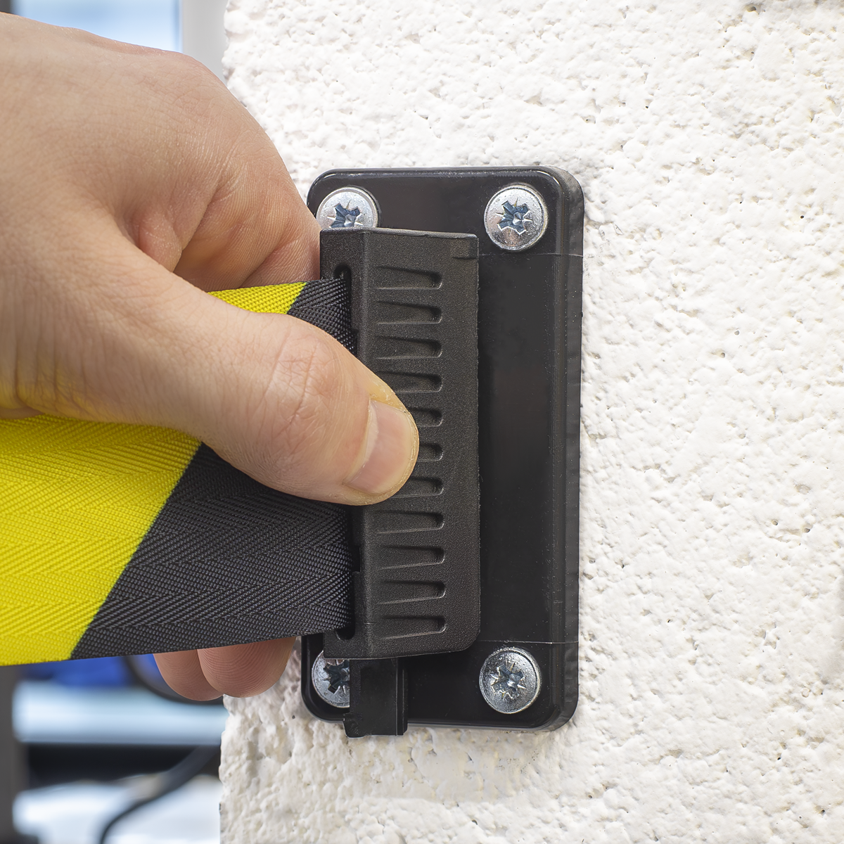 Sealey EV22 Wall Mounting Retractable Belt Barrier