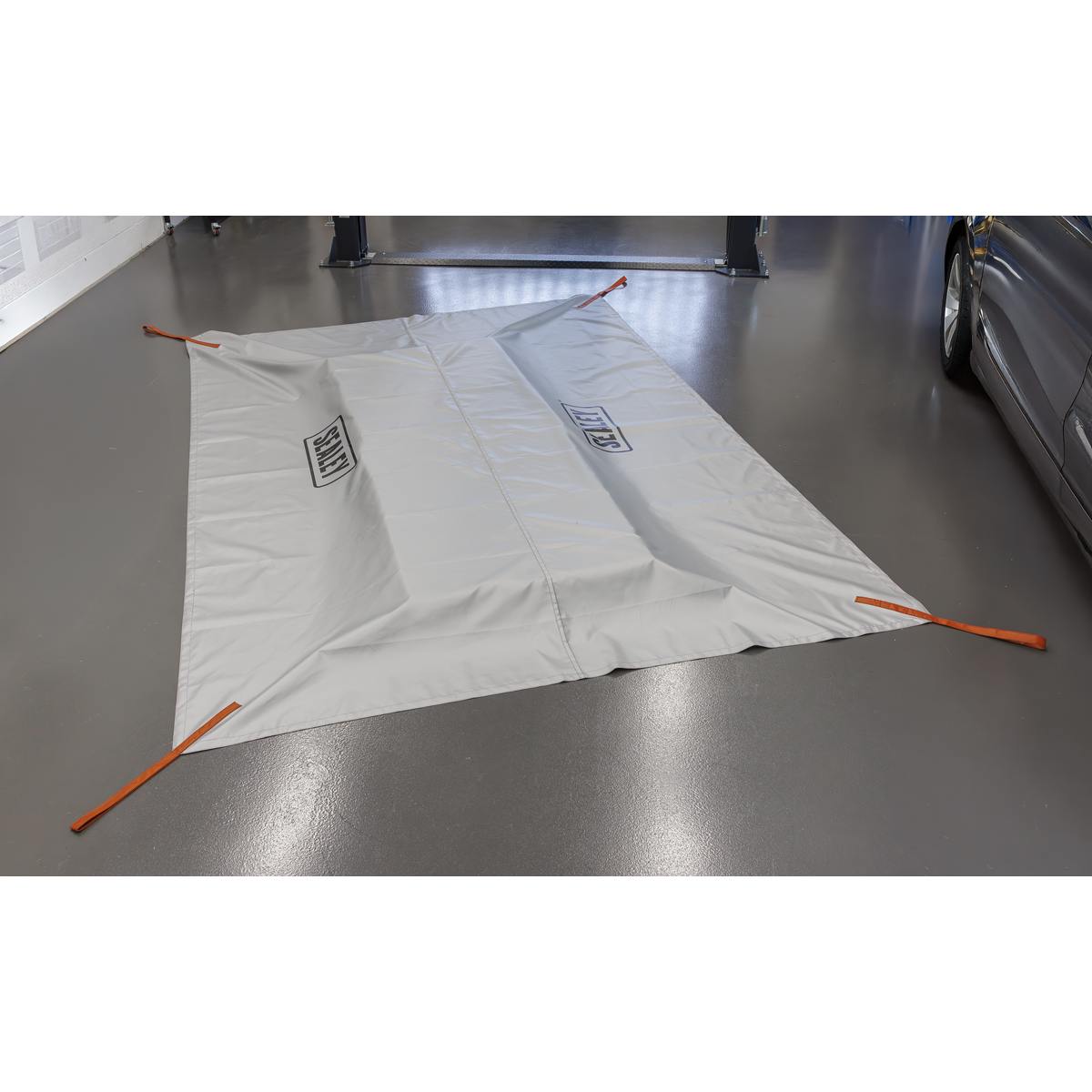 Sealey EV500S Silicone-Coated Lithium Battery Fire Safety Blanket 3 x 4m
