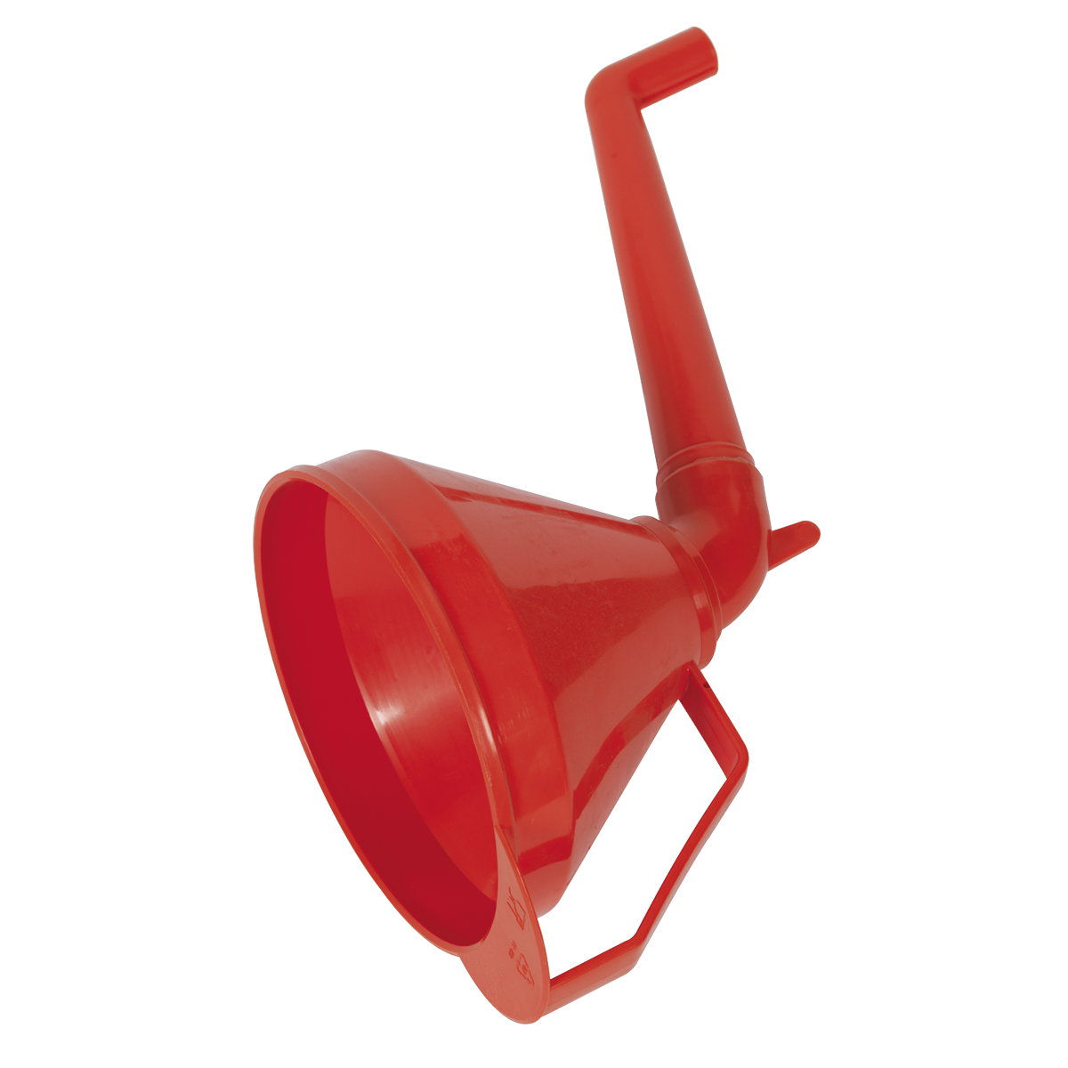 Sealey F16 Fixed Offset Spout Funnel with Filter 160mm - Medium