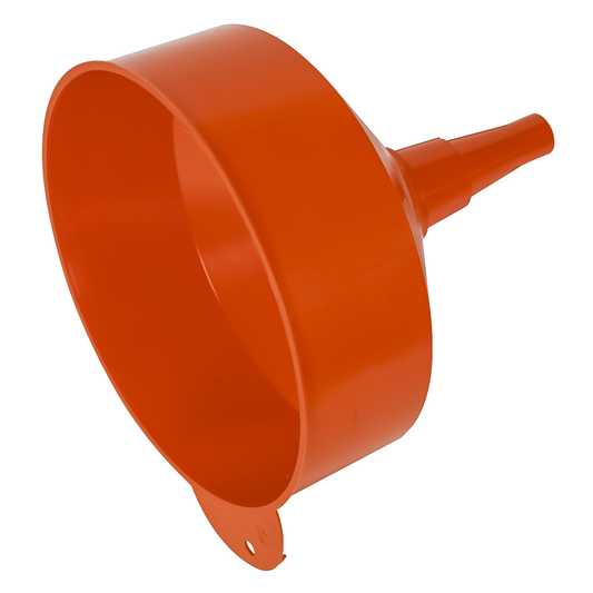 Sealey F3 Fixed Spout Funnel with Filter 250mm - Large