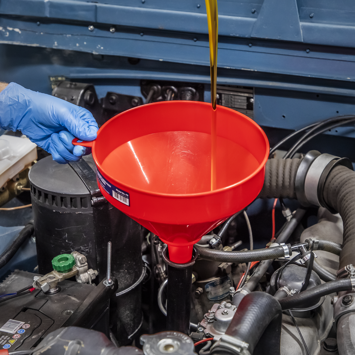 Sealey F5 Fixed Spout Funnel 250mm - Large