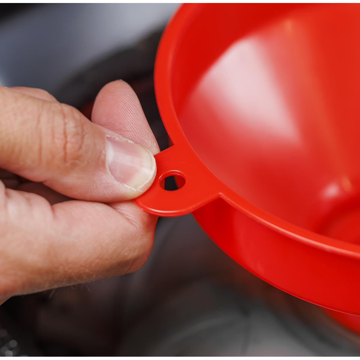 Sealey F98 Fixed Spout Funnel Set 3pc