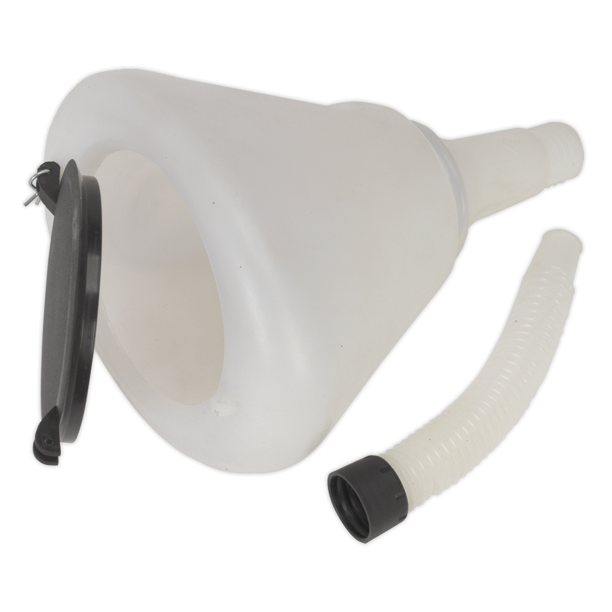 Sealey F99200 Funnel with Closing Lid 200mm