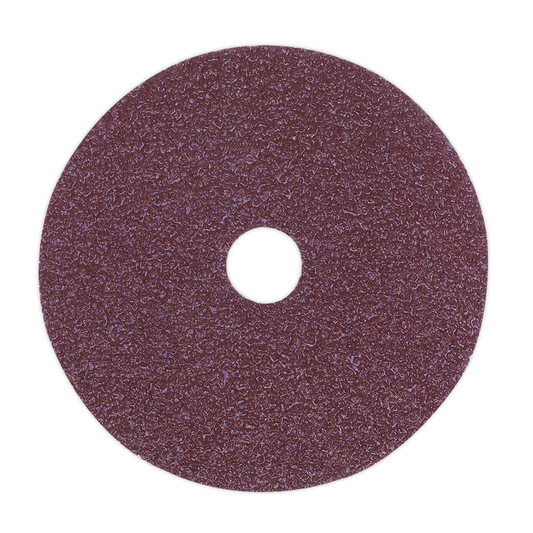 Sealey FBD10036 100mm Sanding Disc 36Grit - Pack of 25