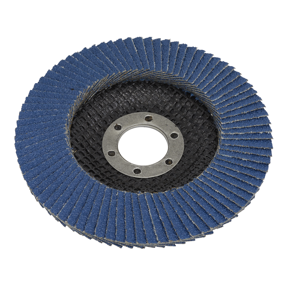 Sealey FD11512010 115mm Zirconium Flap Discs 120Grit 22mm Bore - Pack of 10