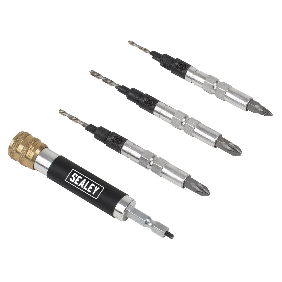 Sealey FDS4 Flip-Over Drill/Driver Set 4pc