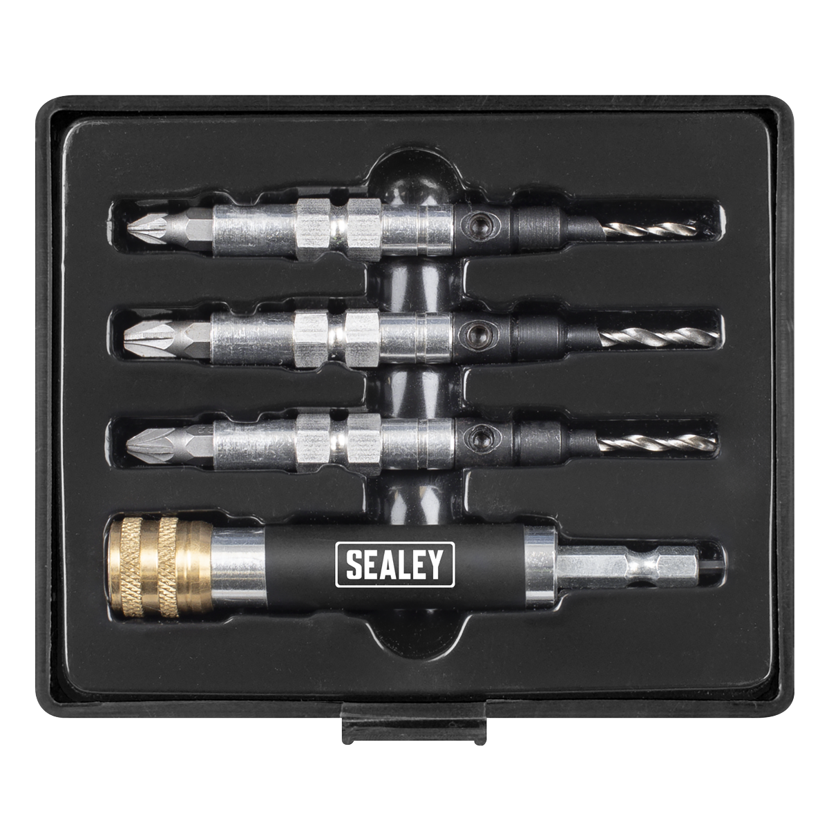 Sealey FDS4 Flip-Over Drill/Driver Set 4pc