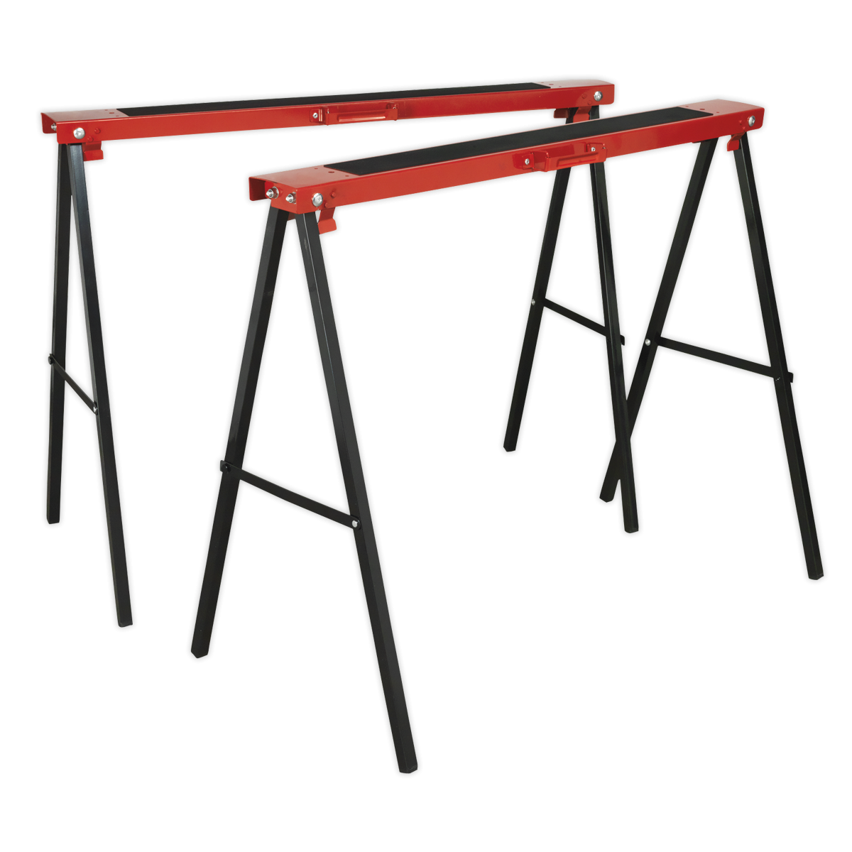 Sealey FDT2 Fold Down Trestles 100kg Capacity per Trestle - Pair