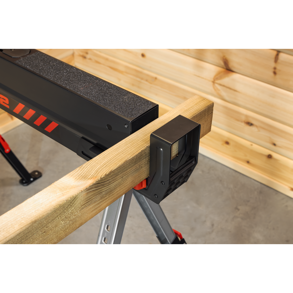 Sealey FDT52 Adjustable Sawhorse Set 2pc