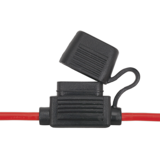 Sealey FHSP30 Splashproof Standard Blade Fuse Holder 30A - Pack of 10