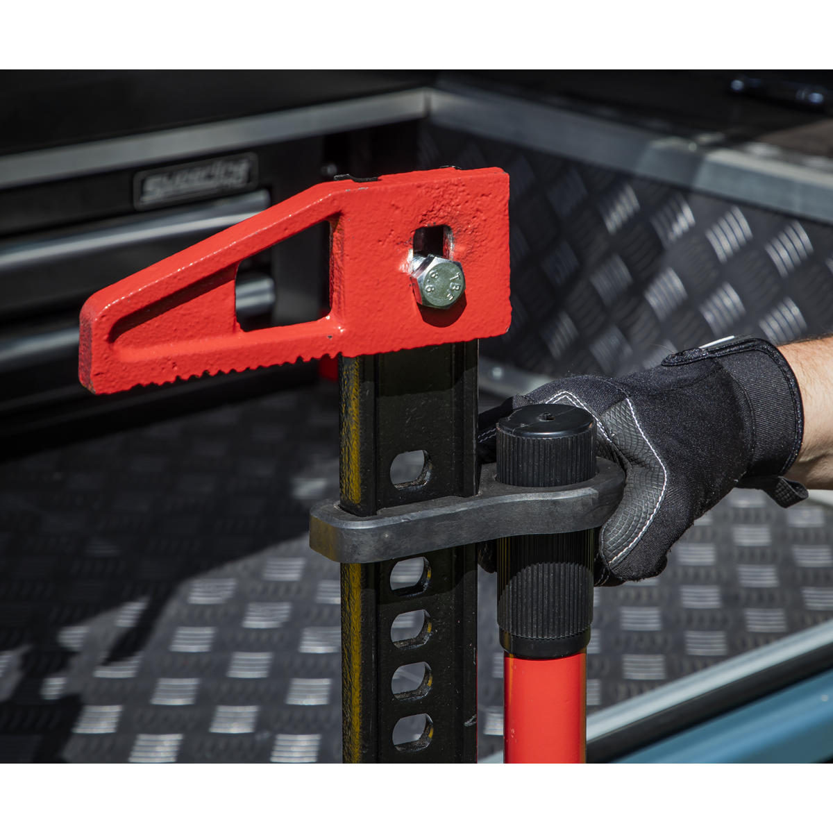 Sealey FJKIT Off-Road Farm Jack Base & Handle Lock