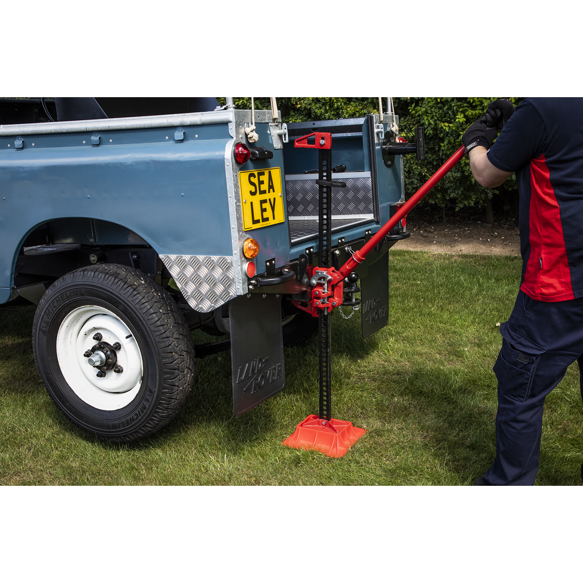 Sealey FJKIT Off-Road Farm Jack Base & Handle Lock